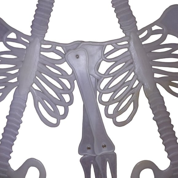 VTG Fun World Glow in the Dark Skeleton Prop Halloween Decor #9847 Lot of 2 - Picture 6 of 15